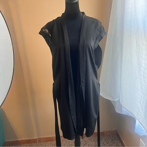 Black Victoria secret silky robe